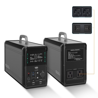 1380Wh de Opslag van het batterijlithium LiFePO4 Li Ion Power Station Portable Energy