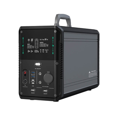 de Draagbare Openlucht Zonnegenerator die van 1500w 1380Wh voor naar huis Noodsituatievoeding kamperen