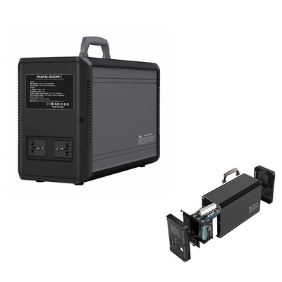 Steun van de de Generator Zonne Draagbare Voeding van 1380Wh Lifepo4 de Zonne
