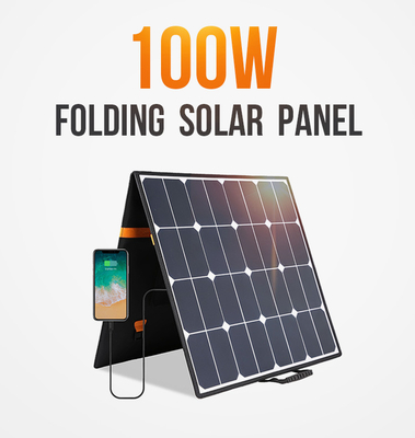 Batterij van de het Zonnepaneellader van 18V 32v 100w de Vouwbare voor Botenoem