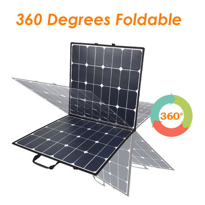 Vouwbare het Zonnepaneellader 32v van 100 w voor Krachtcentrale Openlucht