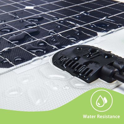 Flexibel Dun Zonnepanelen12v 24V Bendable 100w Monocrystalline Zonnepaneel