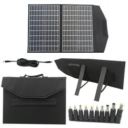 Flexibel 5 de Zonnecelcomité van het Vouwen Vouwbaar Zonnepaneel 100W 18v voor Huis Openlucht