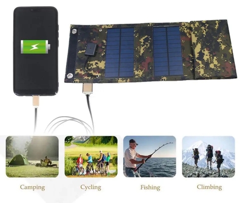 Waterdichte Draagbare Vouwende Zonnepanelen Mini15w USB voor de Batterij van de Celtelefoon