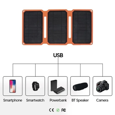 Mini Small Solar Panel 15W Openlucht Waterdicht Draagbaar Gevouwen Sola Panels