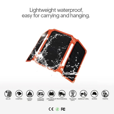 Mini Small Solar Panel 15W Openlucht Waterdicht Draagbaar Gevouwen Sola Panels