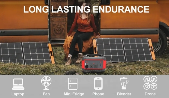 600W USB-sneloplaad zonne-generator Draagbare lithiumbatterij