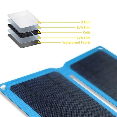 Draagbaar opvouwbaar zonnepaneel 10W Power Charger Voor kamperen Reis Wandelen