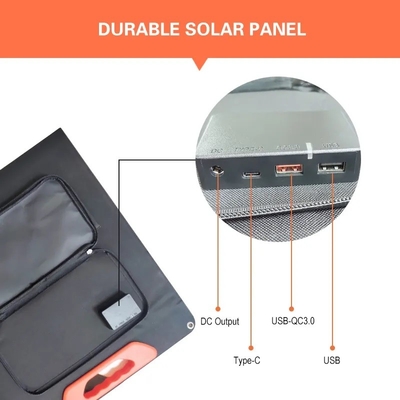 de Draagbare Vouwende Zonnepanelen 200W van 60W 100W 150W voor het Openlucht Kamperen