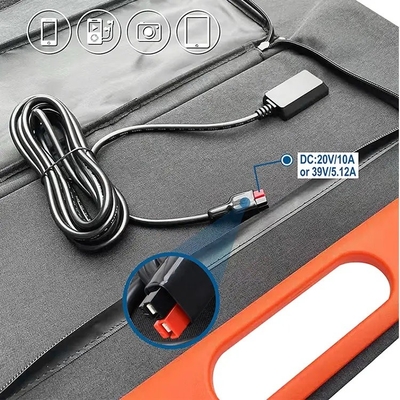 De nieuwe hoog rendement 120w draagbare vouwende carport het kamperen zonneuitrustingen van de zonnepaneel100w 200W caravan met USB-output