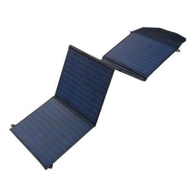 De vouwbare Krachtcentrale Draagbare Sunpower 6 Vouwen ETFE 60W 110w 220w van de Zonnepaneelhandtas