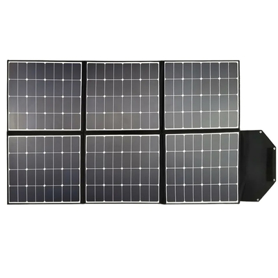 De vouwbare Krachtcentrale Draagbare Sunpower 6 Vouwen ETFE 60W 110w 220w van de Zonnepaneelhandtas