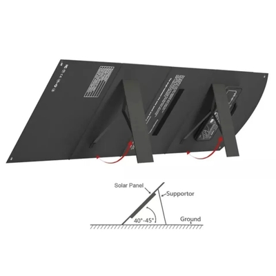 Hoog rendementzonnepanelen Vouwbare Waterdichte 21W 40W 60W 80W 120W 200W
