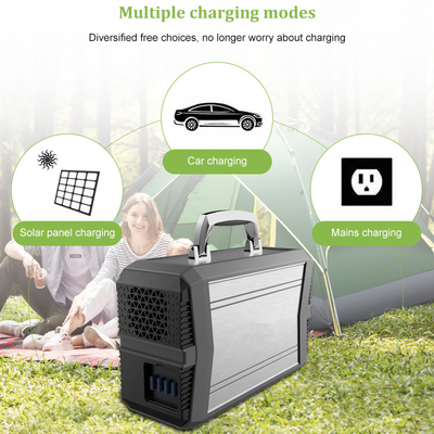 De openluchtgolf van de het Systeem96000mah AC Zuivere Sinus van de Noodsituatie300w Draagbare Zonnegenerator