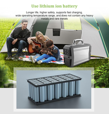 De openluchtgolf van de het Systeem96000mah AC Zuivere Sinus van de Noodsituatie300w Draagbare Zonnegenerator
