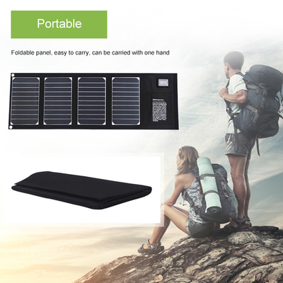 De zonnelader van het Laders20w Vouwbare Zonnepaneel met 2 Usb Waterdichte Output