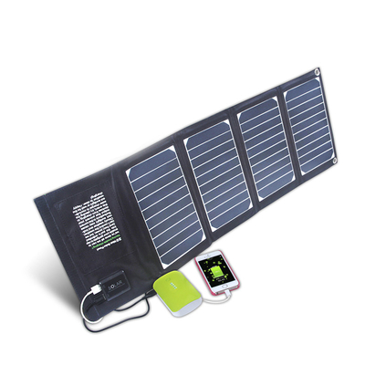 IPX4 draagbare Vouwbare Zonnepaneellader 20 Watts met 2 Usb Output