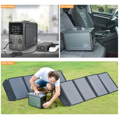 Lithium Ion Emergency Solar Generator Lifepo 4 Draagbare Krachtcentrale 3000W