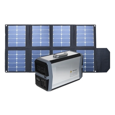 1000W Zonnestelsel van de de Krachtcentralegenerator van Li-Ion Battery MPPT het Draagbare voor Huis