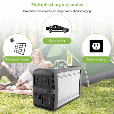 1000w kleine Draagbare Krachtcentrale220v Generator met Zonnepaneel