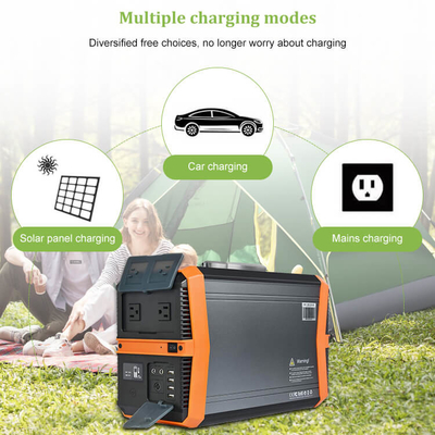 de Zonnegenerator 1000W van 110V 220V Li Ion Power Station Bank Energy
