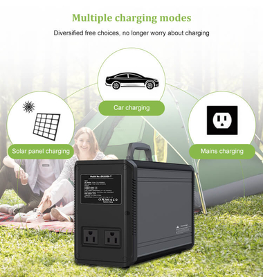 1000w de aangedreven Zonne Openluchtlifepo4 Batterij van de Generatorpost