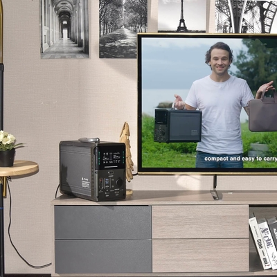 1000w de aangedreven Zonne Openluchtlifepo4 Batterij van de Generatorpost