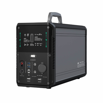 1500W navulbaar Li Ion Power Station voor de Openluchtopslag van de Reisnoodsituatie