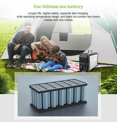 Van het de Krachtcentralehuis van USP Draagbare de Batterijgenerator 220v 110v 500w