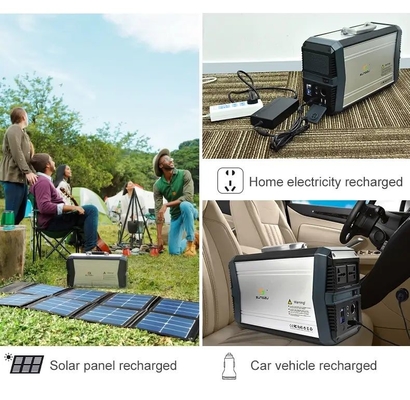 1000 Watts Openlucht Mobiele Zonne Elektrische Generator 532wh met OLED-het Scherm