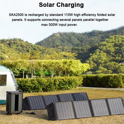 Fabrieksoem 2500W de batterij van de Energiegeneratie voor het zonnepaneelbatterij van het zonnemachtssysteem voor Noodsituaties of het Kamperen Reizen