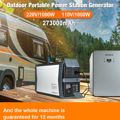 1000w kleine Draagbare Krachtcentrale220v Generator met Zonnepaneel