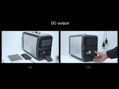 Home Solar Panel Backup Battery Generator System Power Station 1000w 110v 220v